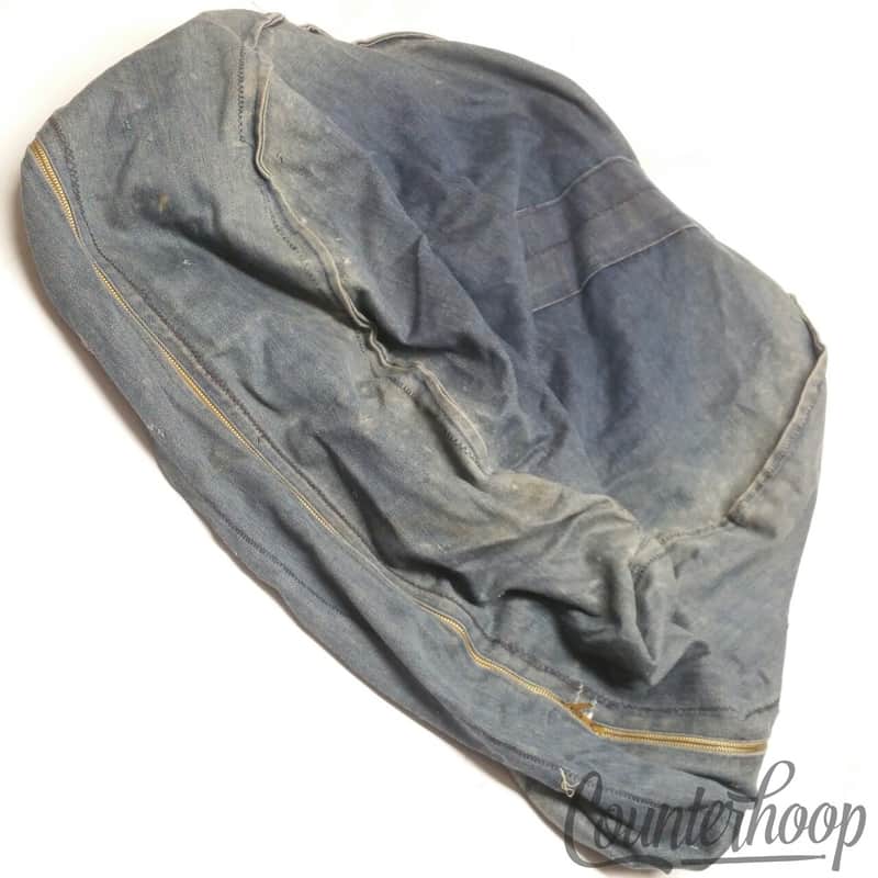 *Ludwig14-16x24" Denim Fabric Bass Drum Case Soft Shell Covers Vintage 30s USA* image 1