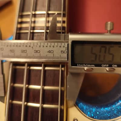 Hofner Telecaster Bass 60s - Sternenblau image 25