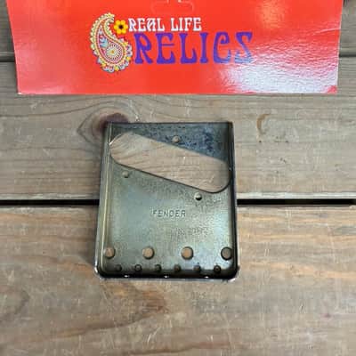 Real Life Relics Fender® Thinline Telecaster® Bridge Plate 0053675000.  [DE9]