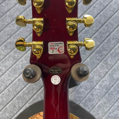Epiphone Alex Lifeson Les Paul Custom Axcess Ruby SkunkWerx Premier Collection image 13