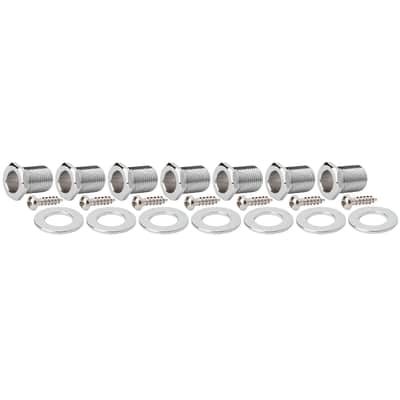 NEW Grover 502CK LOCKING 7-String Tuners L3+R4 Modern Gibson Les Paul 3x4 CHROME image 3