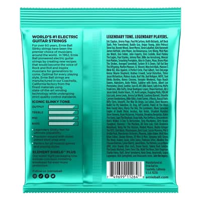 Ernie Ball 3626 Not Even Slinky Nckl 3 Pk 12 56 image 4