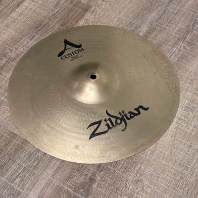 Zildjian A Custom 14" Hi-Hat Cymbals (Pair) 971g / 1143g image 6