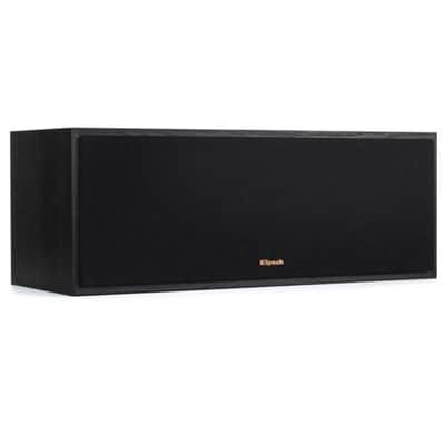 Klipsch Reference R-52C Two-Way Center Channel Speaker, Black Textured Wood Grain Vinyl image 2