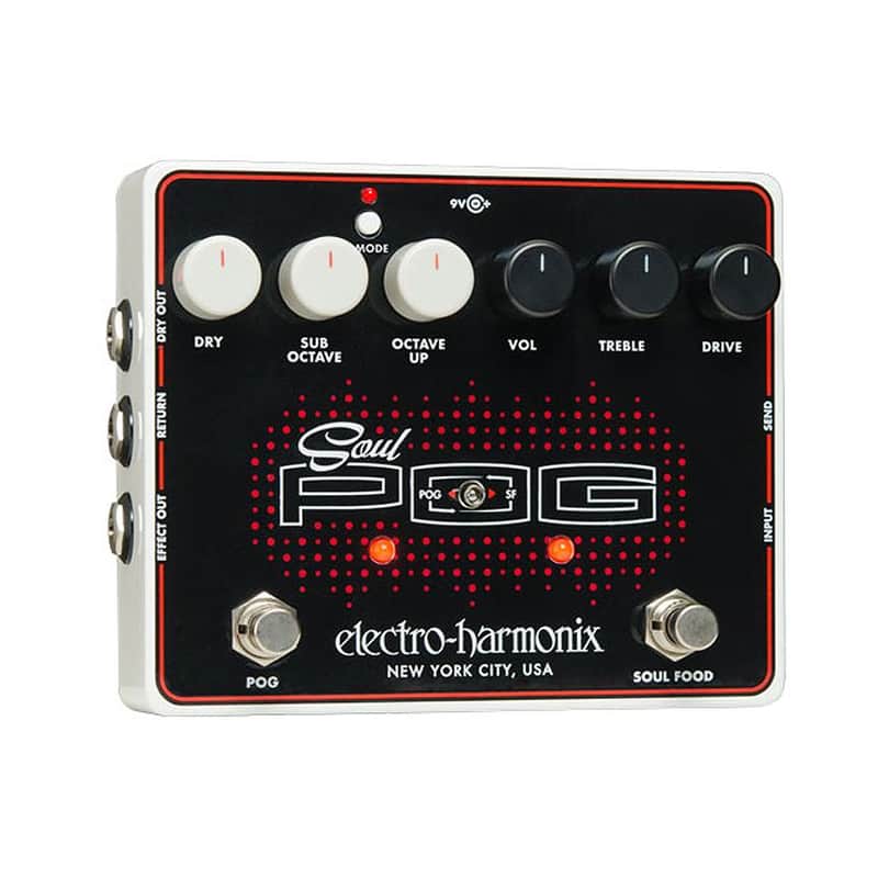 Electro-Harmonix Soul POG Multi-effects Pedal: Micro POG, Soul Food Pedal image 1