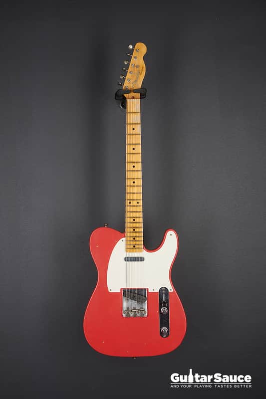 Fender Custom Shop 56 Telecaster Journeyman Aged Fiesta Red 2019 Used (Cod. 1451UG) image 1