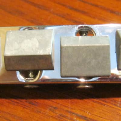 Rickenbacker 4001 Bass Bridge SADDLE setup Unused Chrome image 1