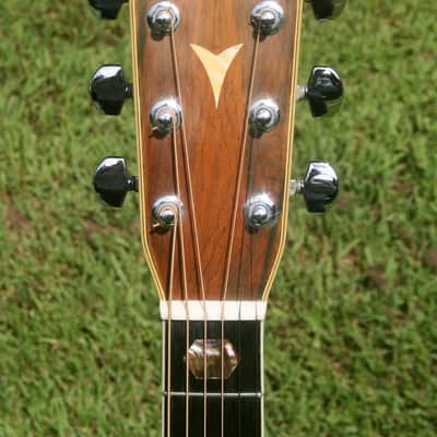 1975 Yairi YW-600 Dreadnought Guitar New Jacaranda Natural+Hard Case image 6