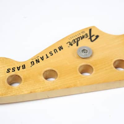 1977-1978 Vintage Fender Mustang Bass Neck Rosewood Fretboard 1970s USA image 11