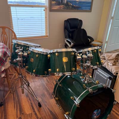 Yamaha Maple Custom mid 90’s - Green image 8
