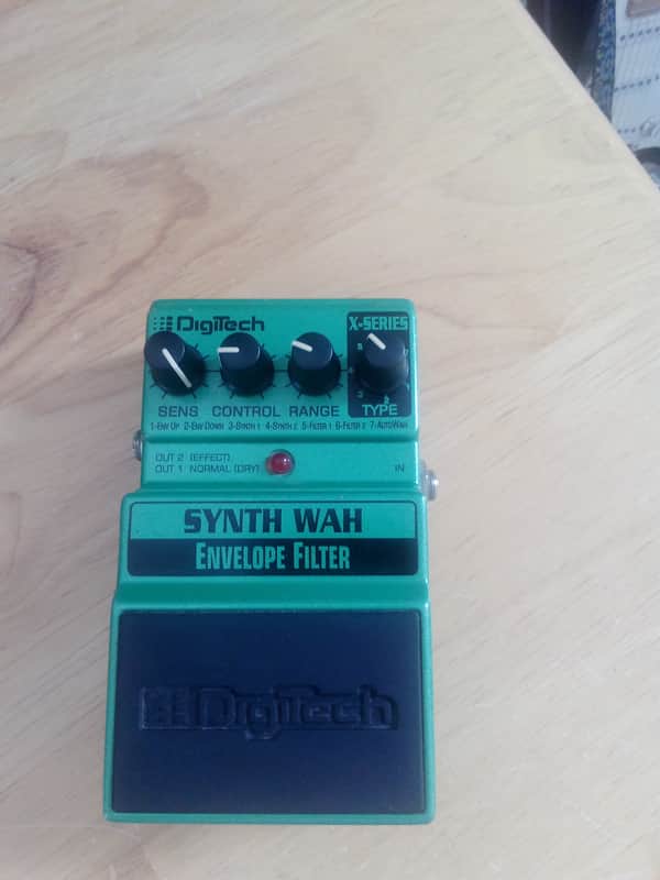 DigiTech X-Series Synth Wah Envelope Filter 2010s - Green image 1