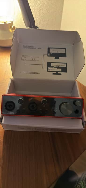 Focusrite Scarlett 2i2 3rd Gen USB Audio Interface 2019 - Present - Red / Black image 1