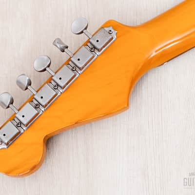 1992 Fender Stratocaster ‘62 Vintage Reissue ST62-53 Candy Apple Red 100% Original, Japan MIJ Fujigen image 5