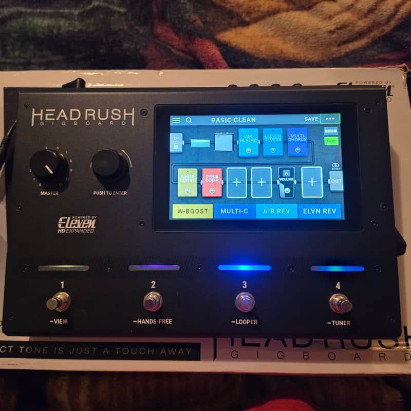 HeadRush Gigboard & Nektar Expression Pedal image 1