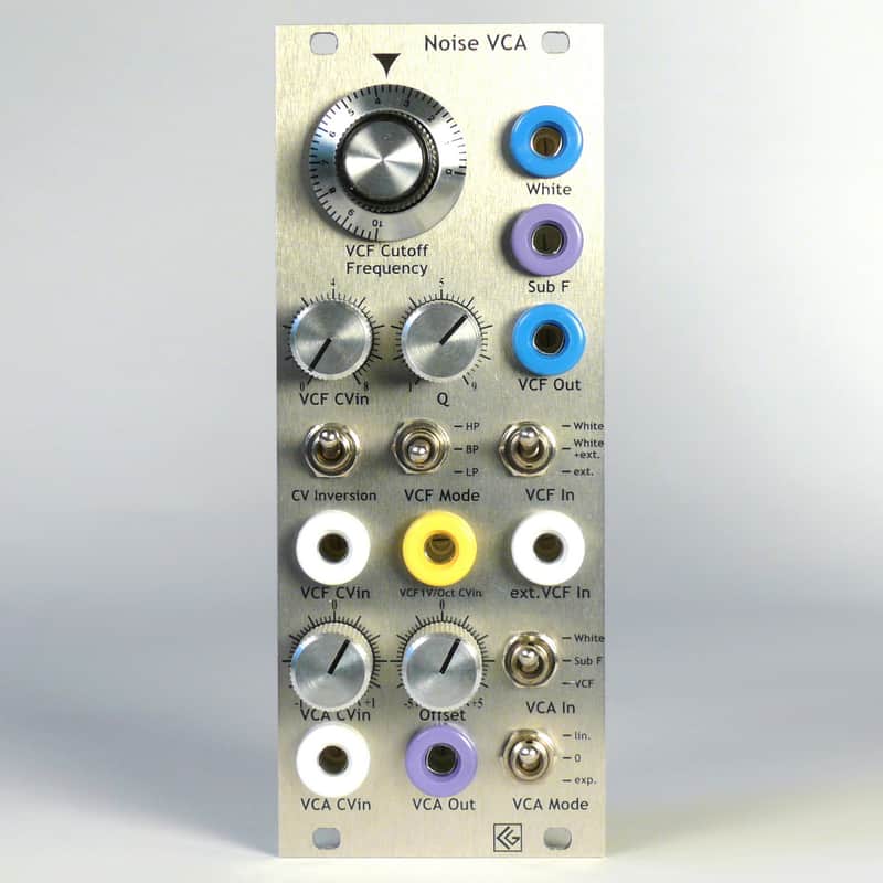 Noise VCA with state variable VCF - banana version Helene image 1