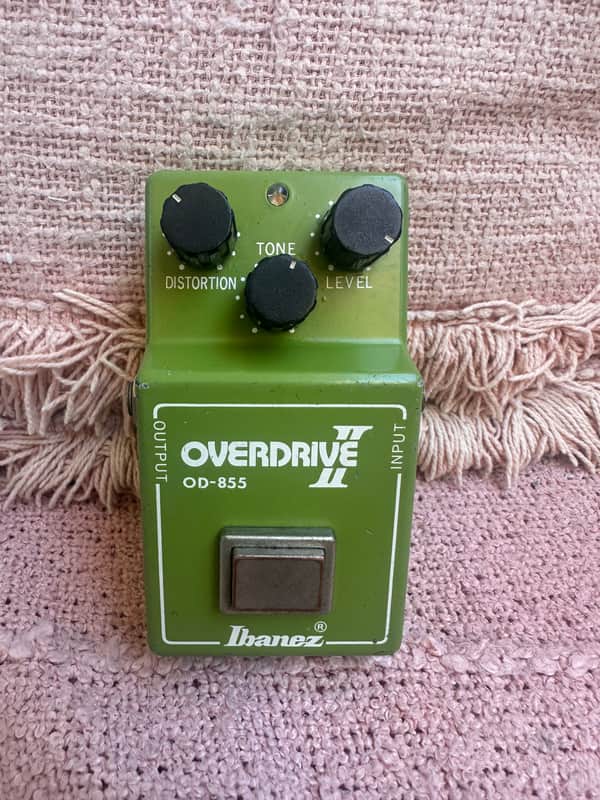Ibanez OD-855 Overdrive II Rare Vintage JRC 4558D Tube Screamer image 1