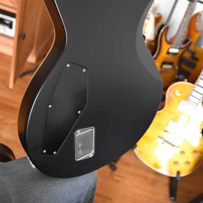 ESP E-II Eclipse BB, 2020, Black Satin with EMG's, Nice condition image 11
