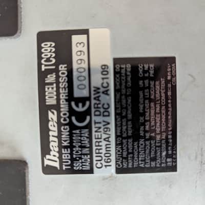 Ibanez TC999 Tube King Compressor image 7