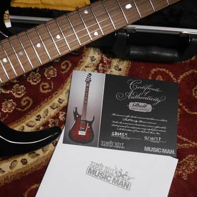 Music Man BFR JP-6 FM 2017 - Trans Black image 18