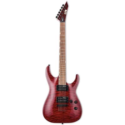 ESP LTD MH-200QM NT See Thru Black Cherry Electric Guitar B-Stock MH-200 QM image 1