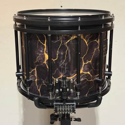 Mapex MKII Marching Snare Drum - Vortex Wrap / Black Hardware 14/12” image 2