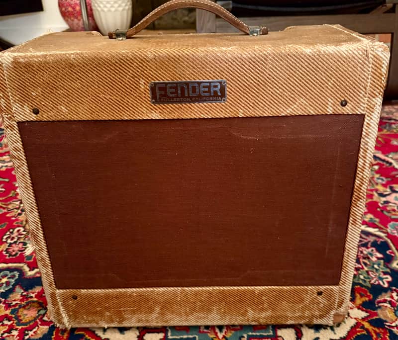 Fender Deluxe 5B3 Wide Panel 10-Watt 1x12" Guitar Combo 1953 - 1955 - Tweed image 1