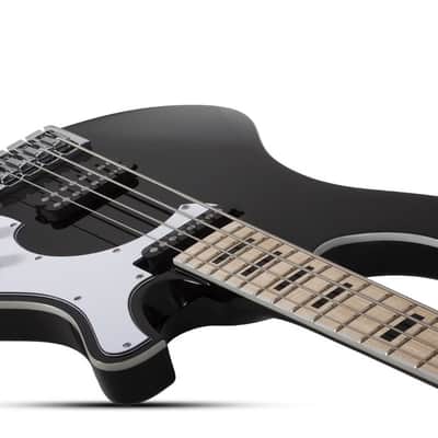 Schecter DIAMOND SERIES Stargazer-4 Gloss Black 4-String Electric Bass Guitar image 1