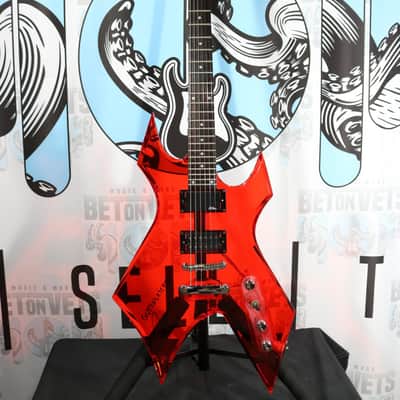 B.C. Rich Warlock Red Acrylic w/ HSC image 2