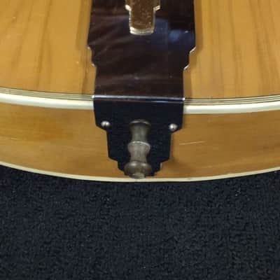 ARCHTOP ELECTRIC GEMTONE 1960'S - NATURAL WOOD image 3