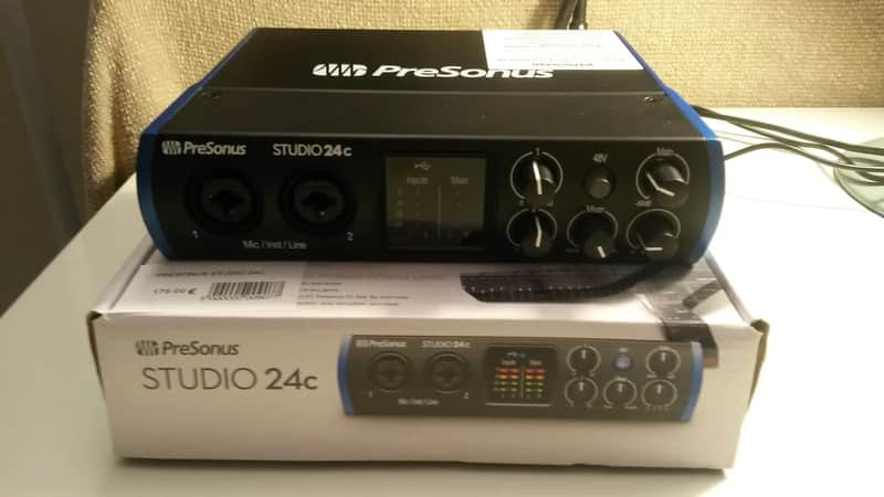 PreSonus Studio 24c Portable Ultra-High-Def USB-C Audio Interface (open-box) -Shipping Included! image 1