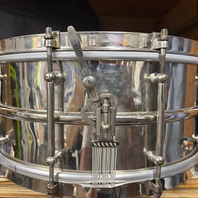 Ludwig 1930’s Heavy Brass 6.5x14 Snare Drum image 3