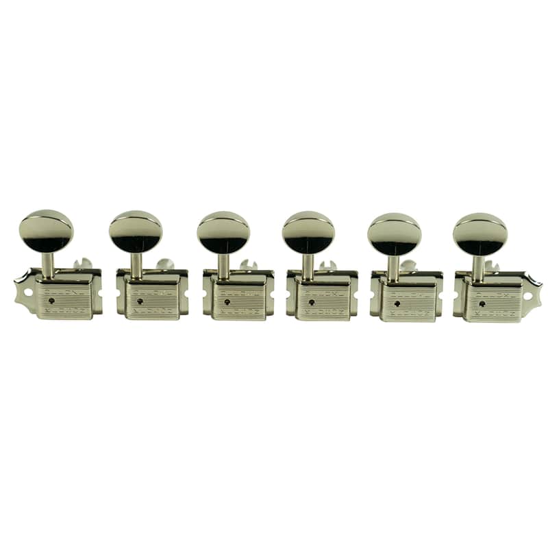 Kluson KD-6B-NMDR 6 In Line Deluxe Series Tuning Machines - Double Line image 1