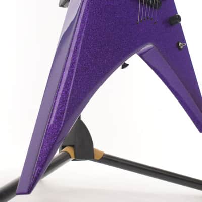 ESP USA Custom Shop Arrow V II FLBH  - Purple Sparkle imagen 7
