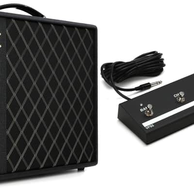 Vox VT40X 40-watt 1x10" Modeling Combo Amp  Bundle with Vox VFS5 VT Series Foot Controller image 1