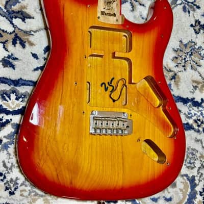 Warmoth Swamp Ash Strat Body Sienna Burst image 2