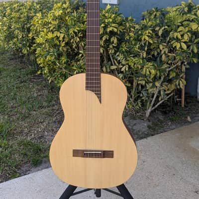 Antonio Pinto Carvalho 1S-MX Side Hole Classical Guitar - Naturtal image 1