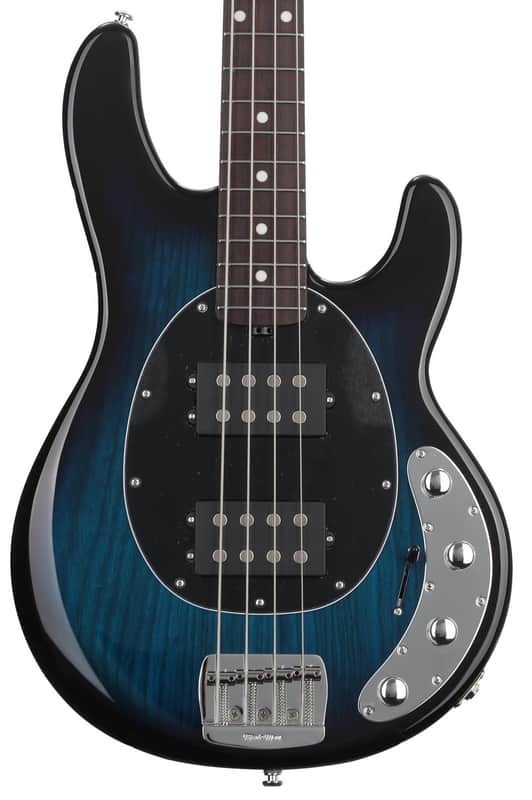 Ernie Ball Music Man StingRay Special 4 HH Bass Guitar - Pacific Blue Burst with Rosewood Fingerboard image 1