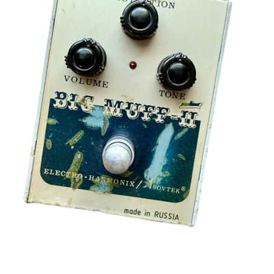 Electro-Harmonix Big Muff Pi V7 (Civil War) 1991 - 1994 - White / Blue image 2