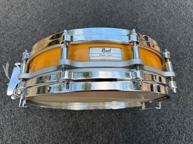 Pearl Pearl Free Floating maple snare drum 3.5"x14" natural lacquer