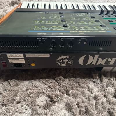 Oberheim Matrix 12 1985 - Black image 7