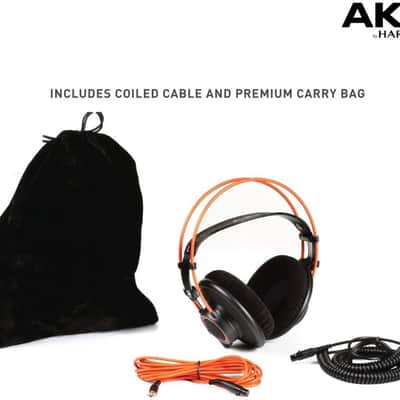AKG Pro Audio K712 PRO Over-Ear Open-Back Flat-Wire Studio Headphones image 7