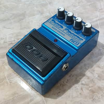DOD FX-63 DEEP FREEZE [NOS New Old Stock 1st edition] Bass Stereo Analog Chorus 1996 [NOS - New Old Stock] - Airbrush Metallic Blue image 11