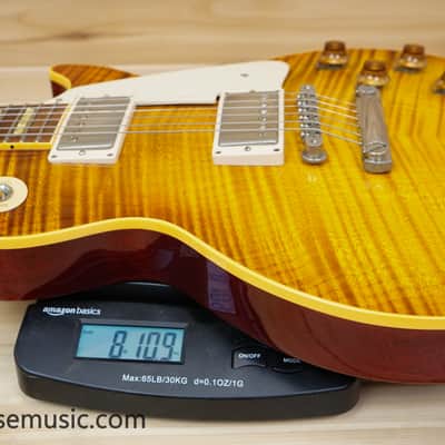 Gibson Custom Shop Historic Collection '59 Les Paul Standard Flametop Reissue 1995 - Iced Tea Burst image 19