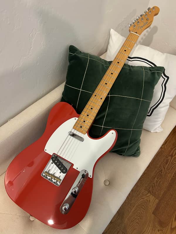 Fender Vintera '50s Telecaster with Maple Fretboard 2019 - 2023 - Fiesta Red