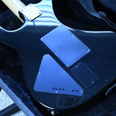 Kramer Ripley 1985 Black with Hard Case, cables and adapters, stand, extra stuff image 11