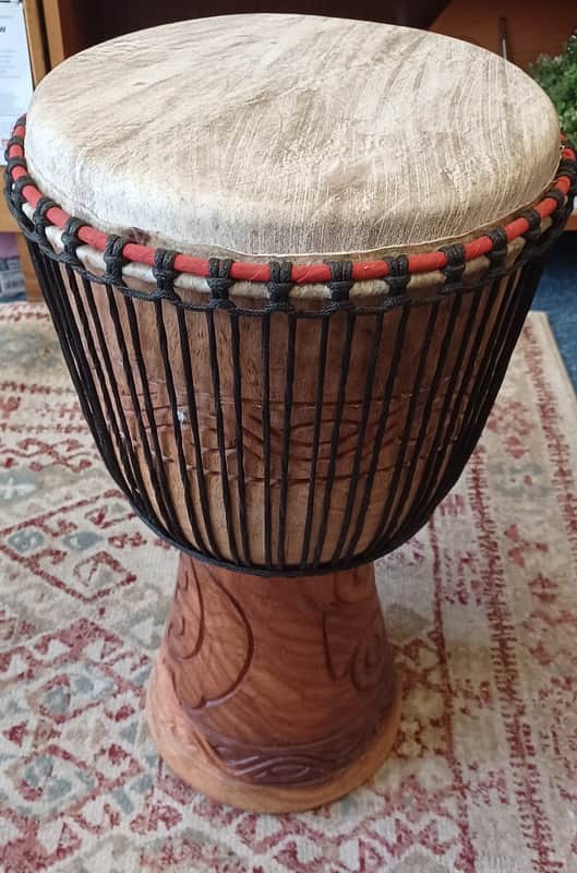 Immagine Bucara Bucara BD-2513 Djembe 13inch Head, Cedar Wood - 1
