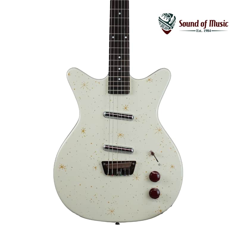 Danelectro Golden 1950's Electric Guitar - Cream image 1