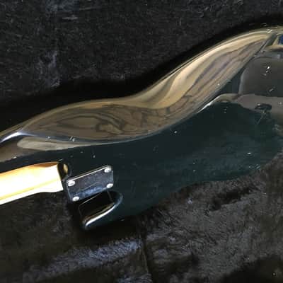 Fender Jazz Bass 1994 Black "Squier Series" 8.9 lbs. HSC image 4