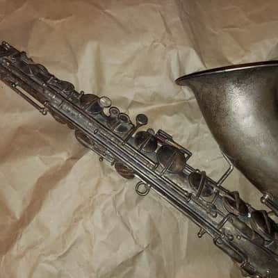 Magnificent Antique Frank Holton Tenor Saxophone, USA, sax body only image 6