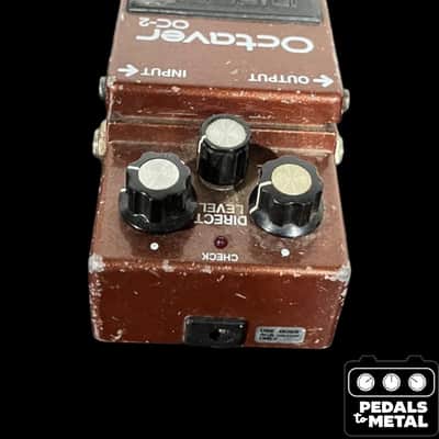 Boss OC-2 Octaver (Black Label) 1989 - 1997 - Brown - X16546 image 3
